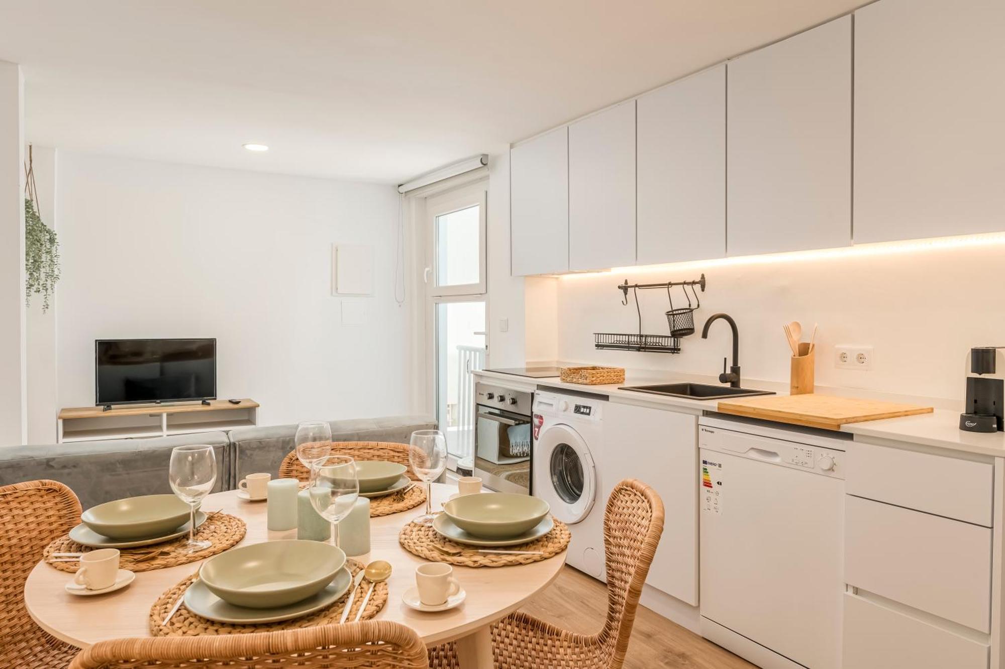 Chalet Marias - Parede Beach Apartments Luaran gambar